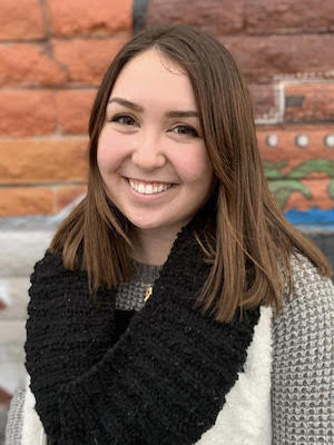 M.S. student, Jillian Kiefer