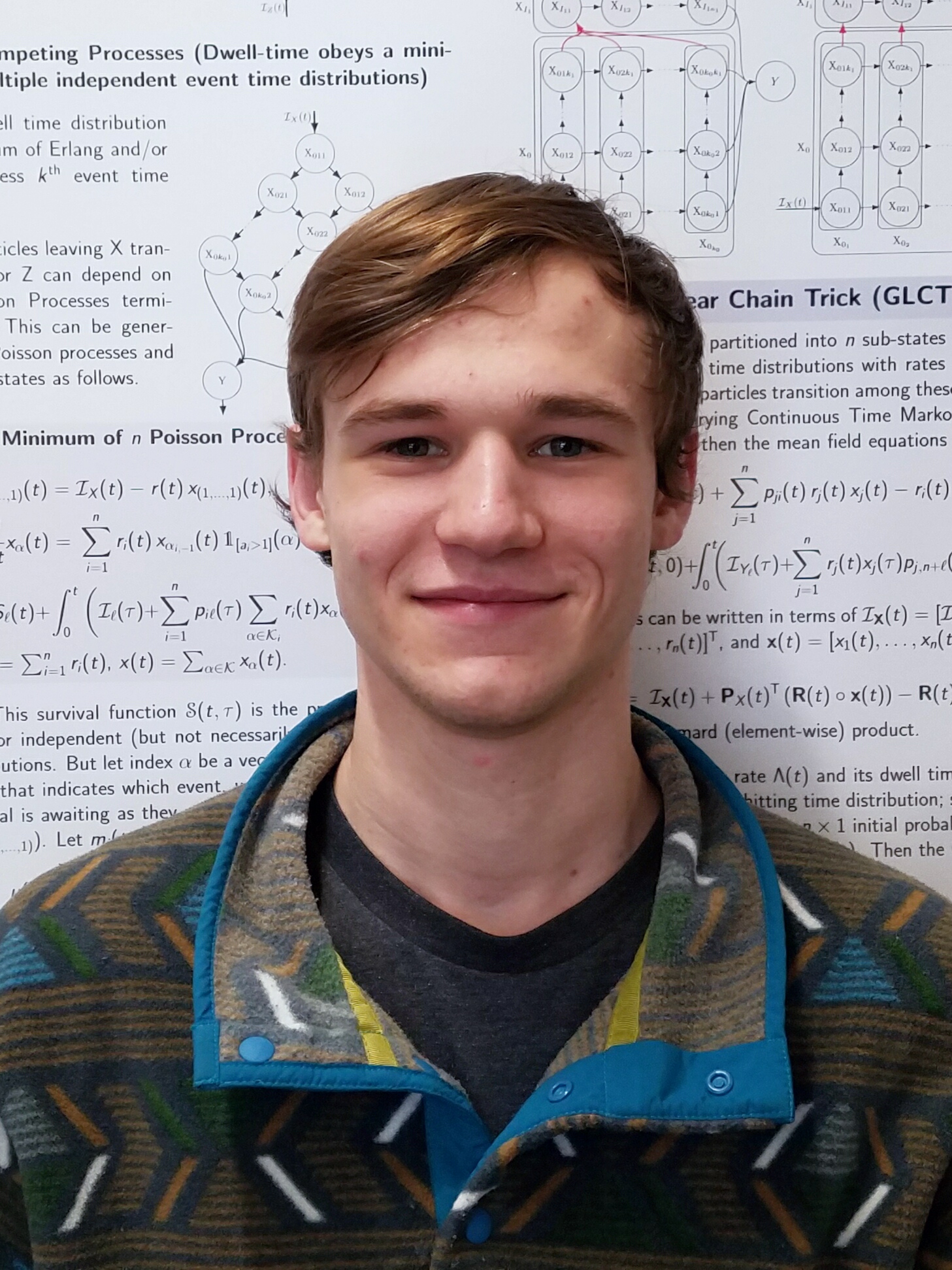 Undergraduate student, Cameron Richards